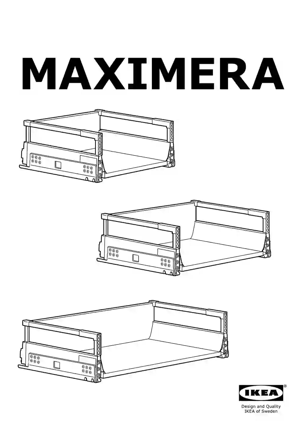 IKEA MAXIMERA • AA-1020213-3