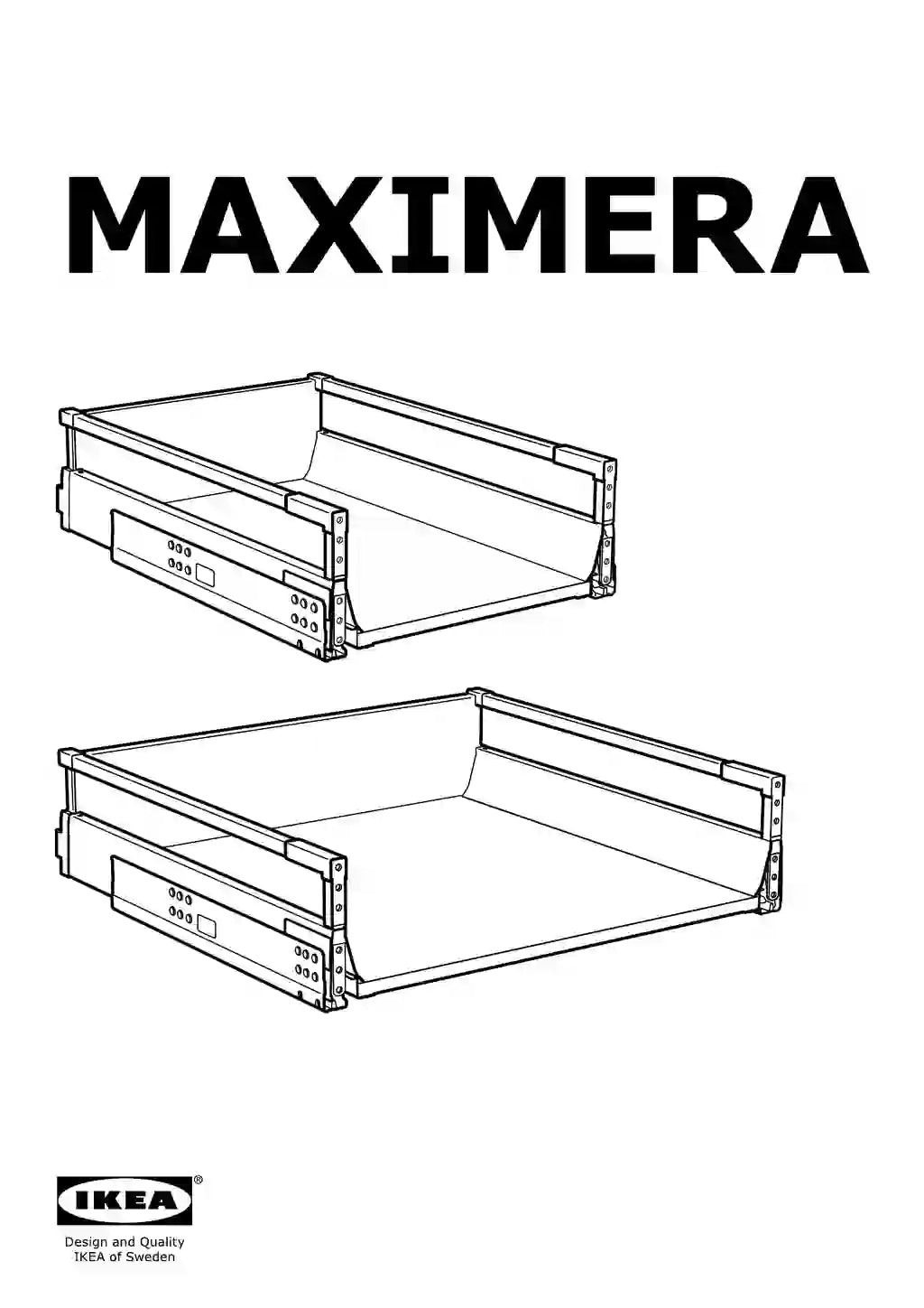 IKEA MAXIMERA • AA-762316-8